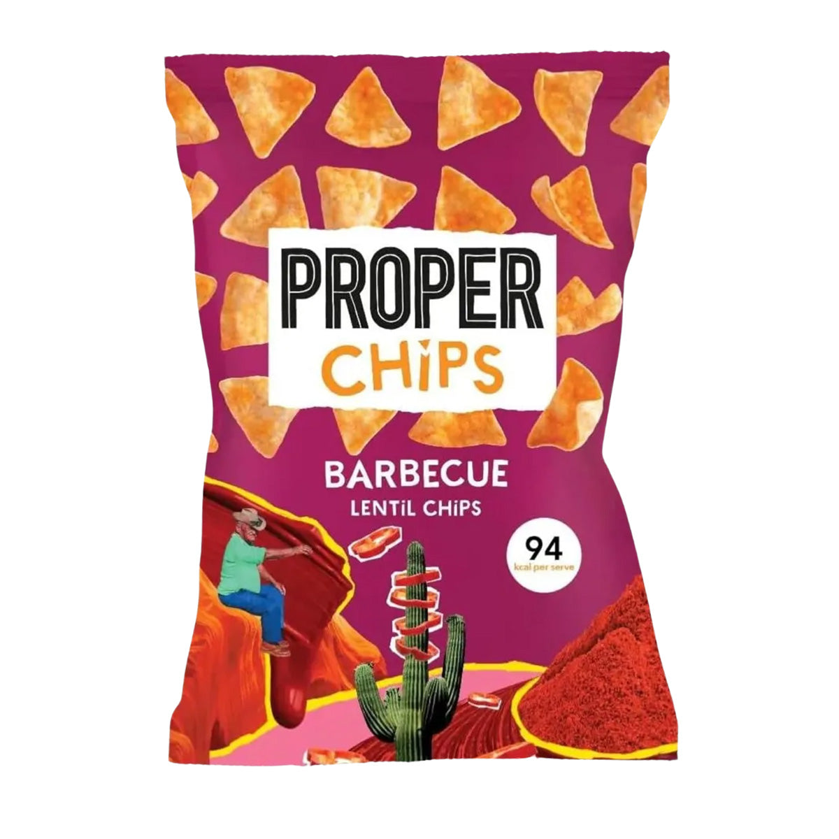 Proper BBQ Lentil Nachos 85 g