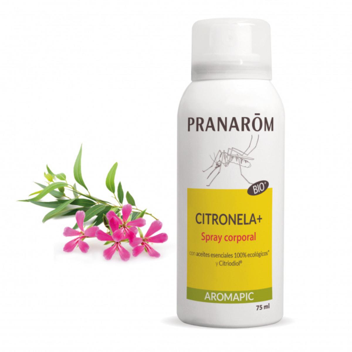 Kroppsspray med citronella BIO (ECO) Pranarôm 75 ml