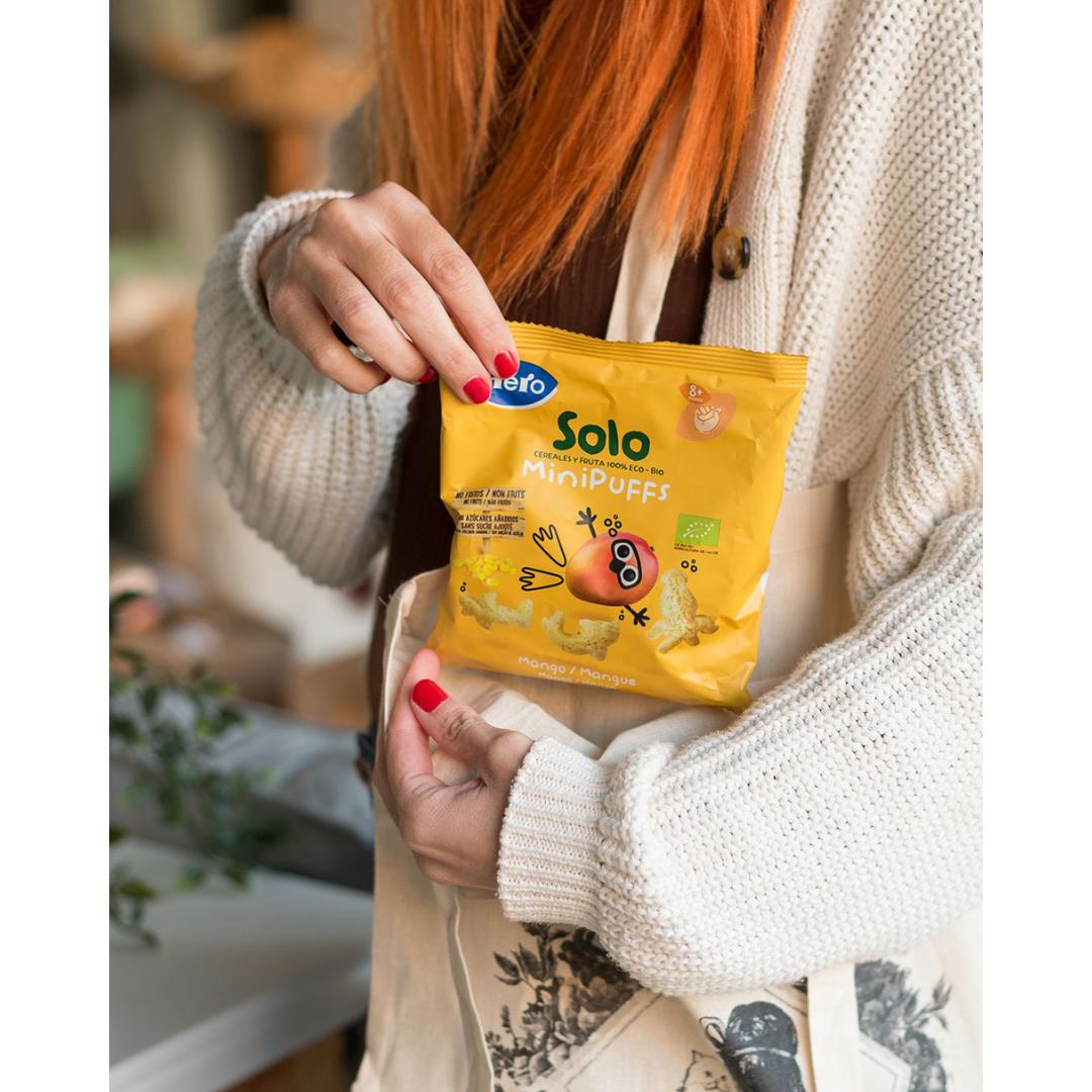 Confezione da 7 snack al mango Eco 18 g - Hero Solo