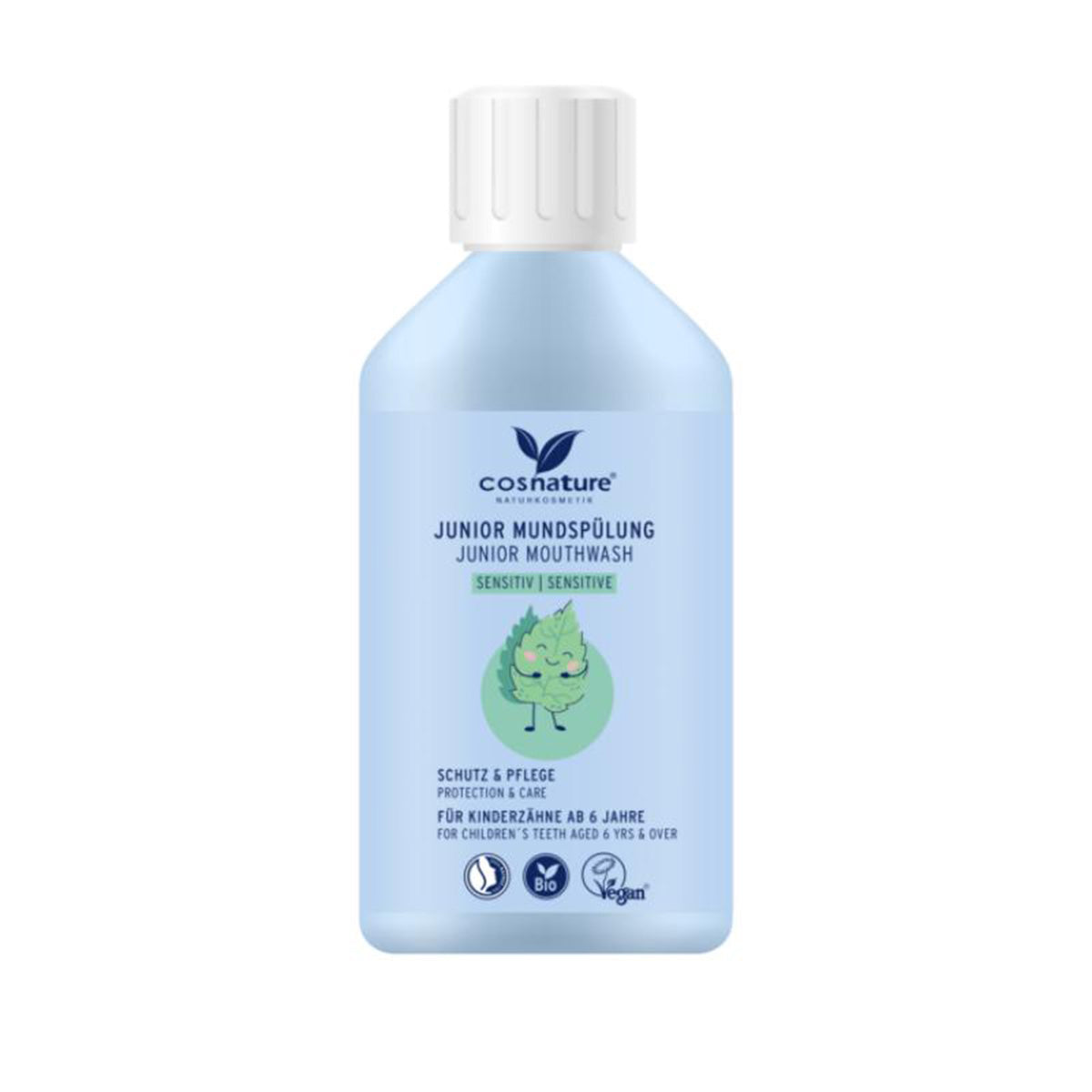 Bain de bouche pour enfants Sensitive, Cosmature, 300 ml
