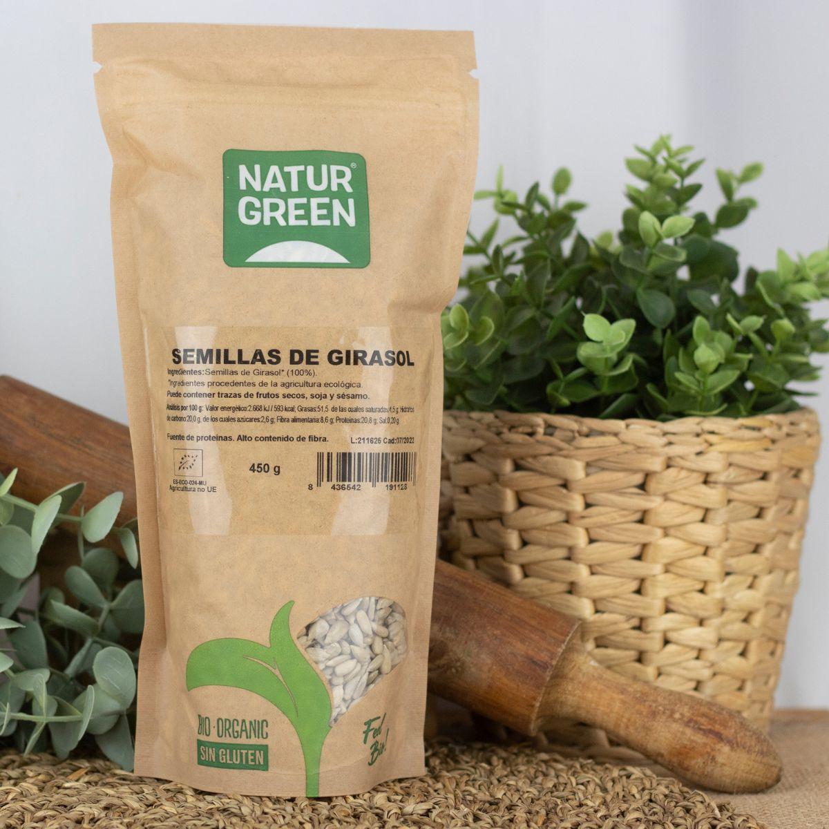 Nasiona słonecznika Bio Naturgreen 225 g