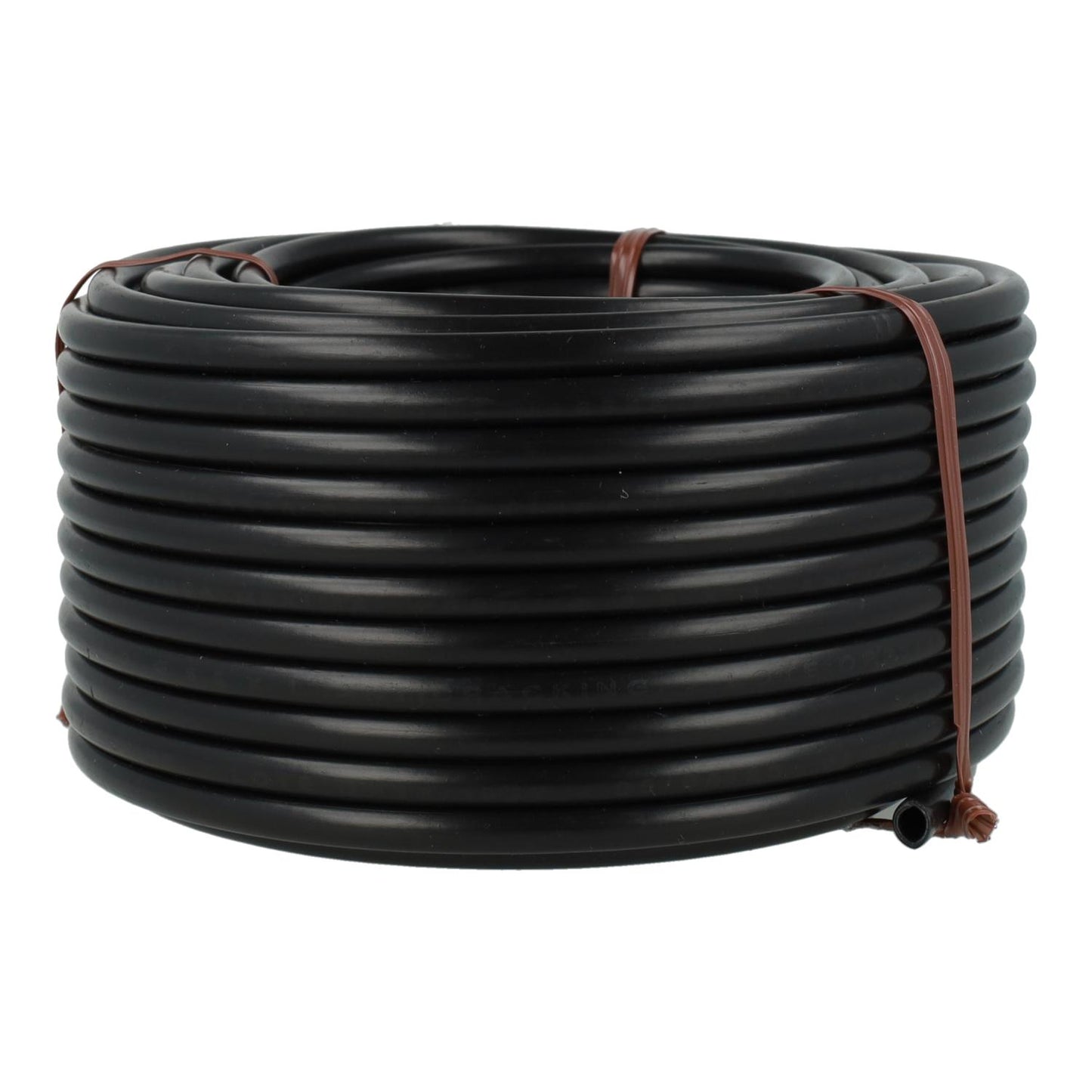 Svarta mikroslangar Ø 4 mm Planeta Huerto 50 m