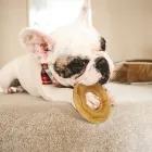 Pierścień z prasowanej skóry cielęcej Snack Natural Nobleza 20 szt.