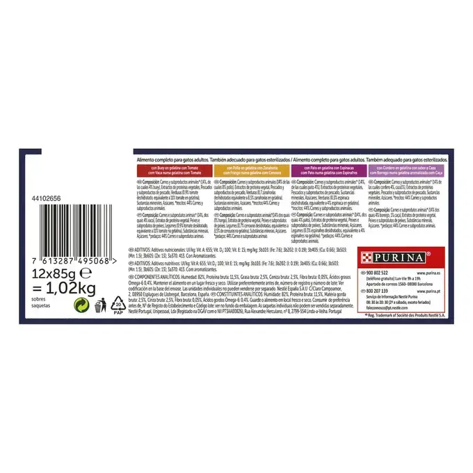 FELIX Sensations Festin de saveurs en gelée 12 x 85 g