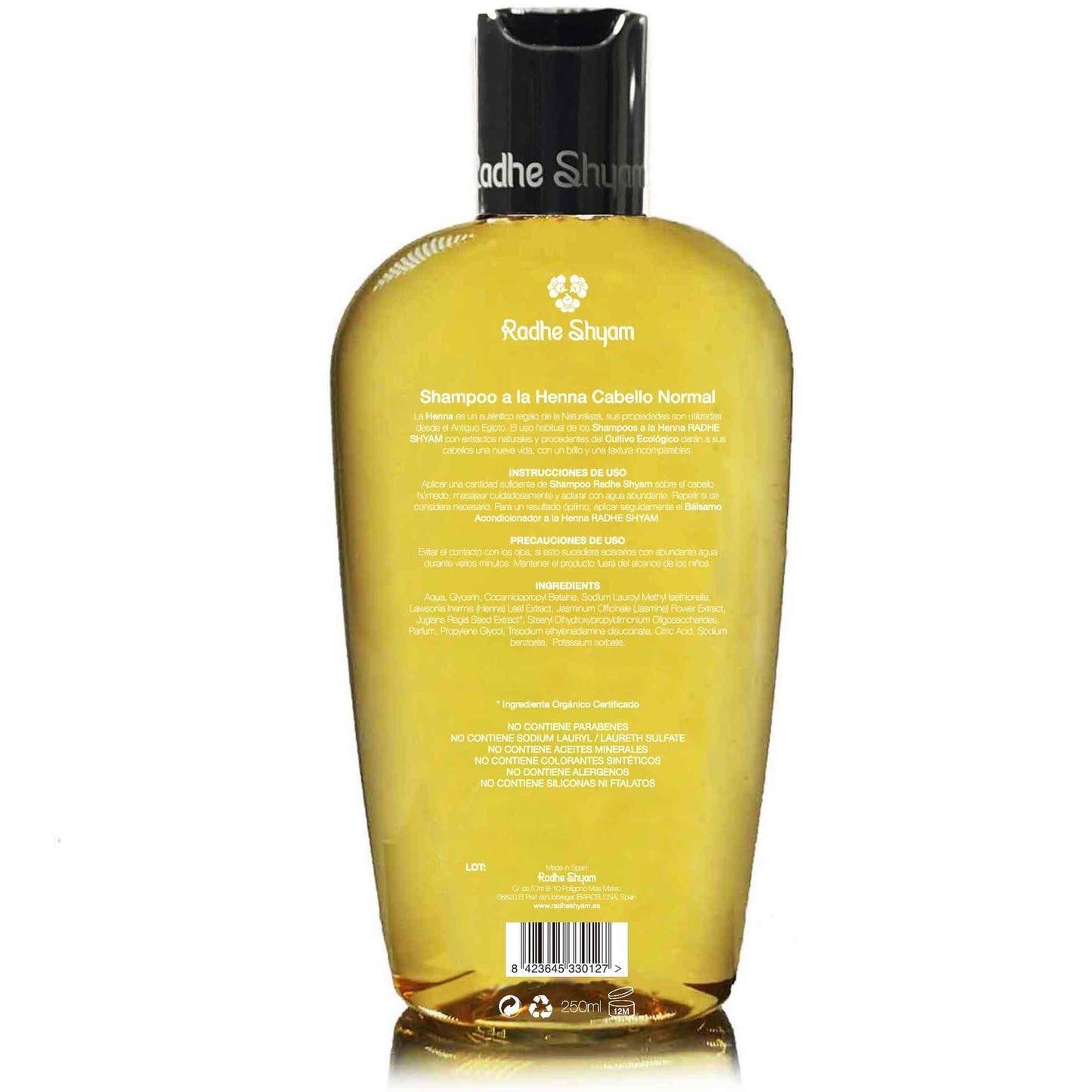 Henna Shampoo for Normal Hair – Radhe Shyam 250 ml