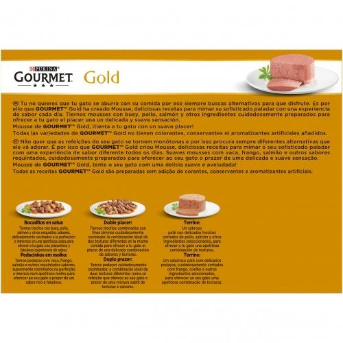 GOURMET GOLD Mousse confezione assortita (24 x 85 g)