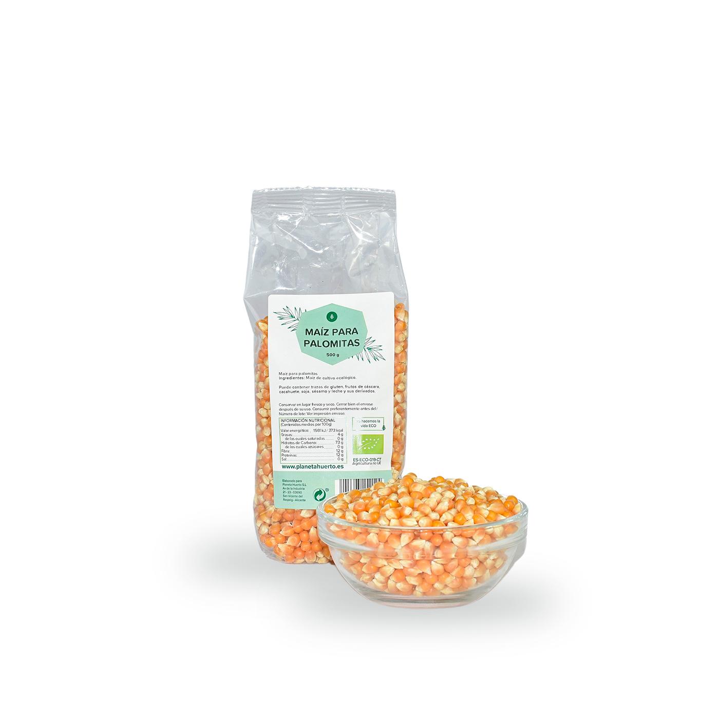 Popcorn voor popcorn ECO Planeta Huerto 500 g