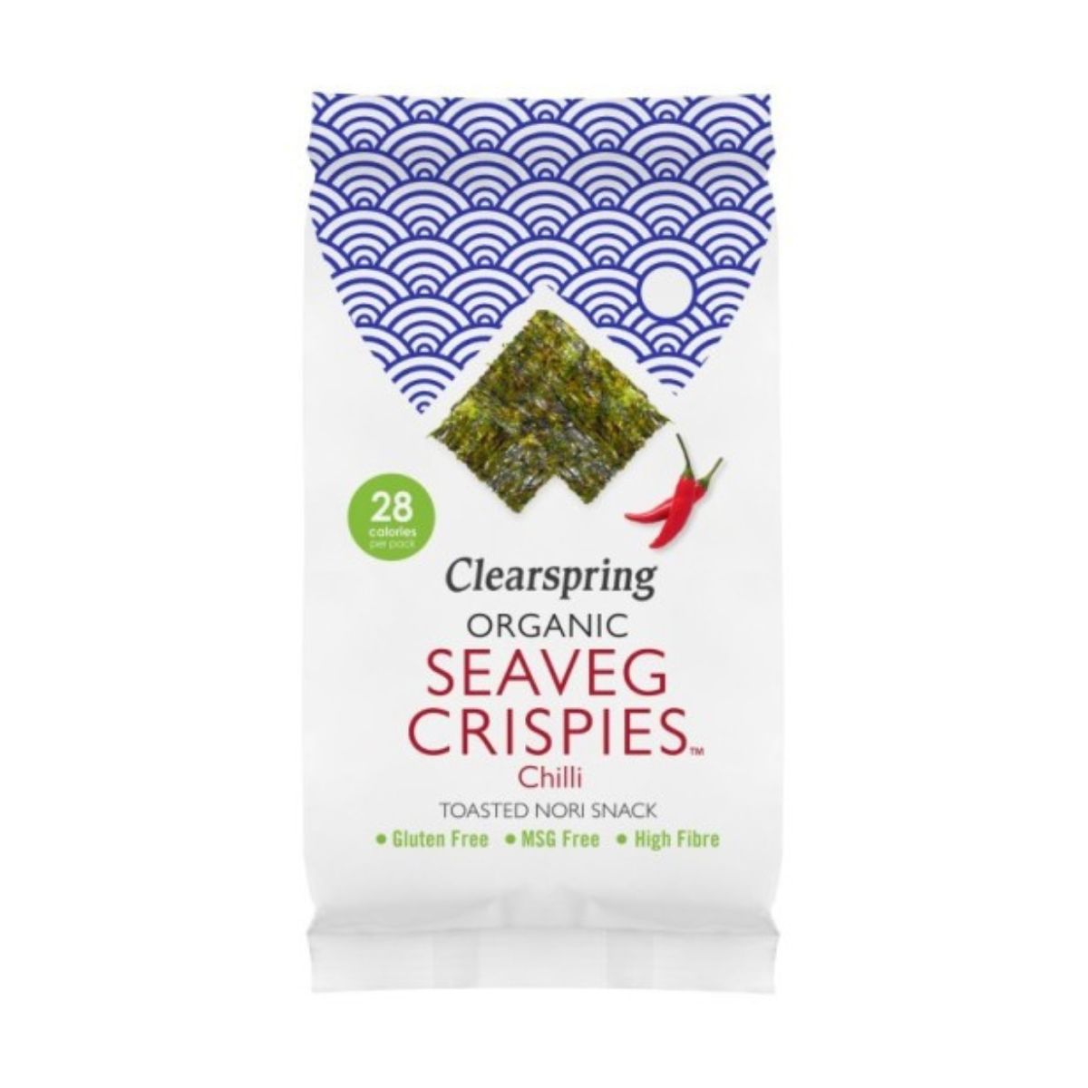 Bio-Nori-Chili-Algensnack von Clearspring 4 g