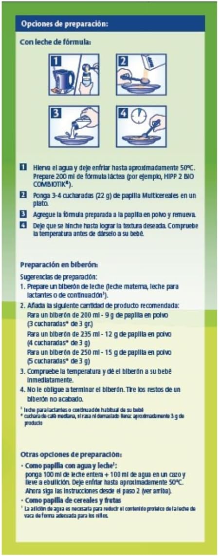 Bouillie multigrains bio +6 mois HiPP 400 g