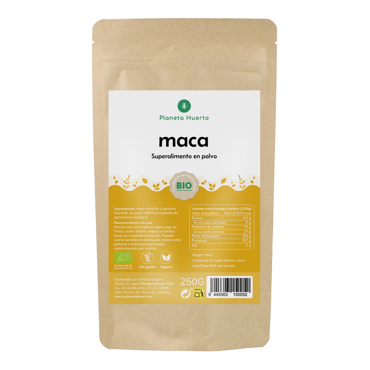 Maca w proszku ECO Planeta Huerto
