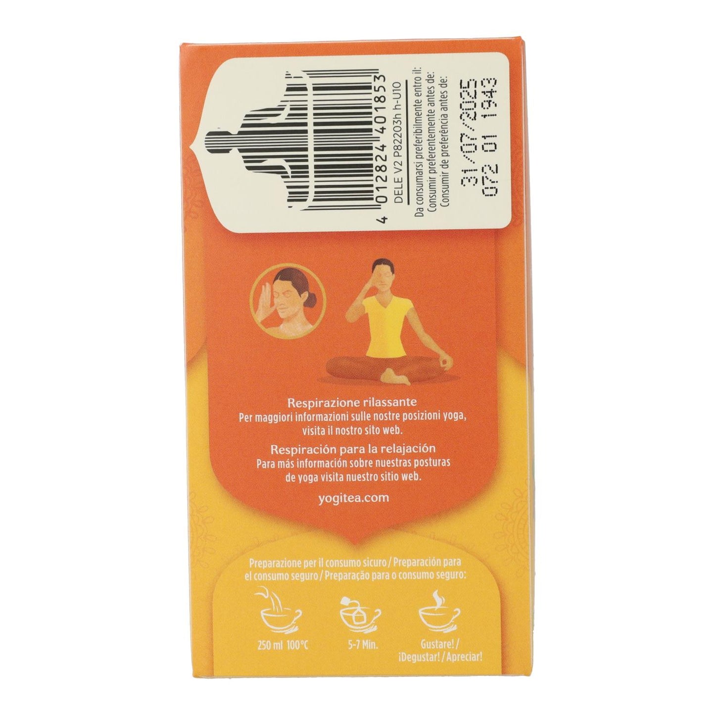 Yogi Tea BIO Detox z cytryną 17 torebek