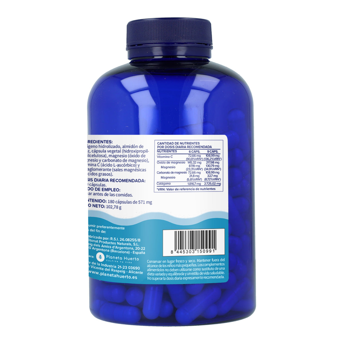 Collagen Plus Planeta Huerto 180 kapslar