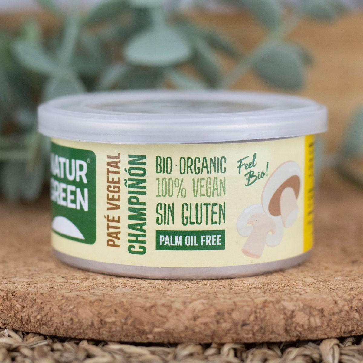 Biologische champignonpaté Naturgreen 125 g