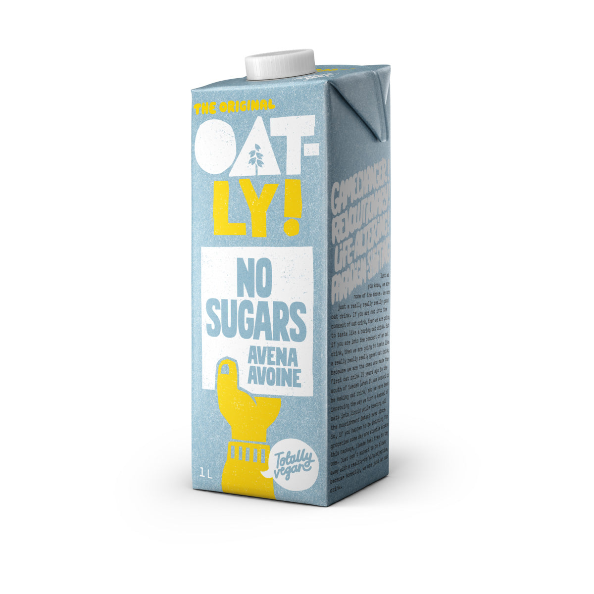 Pack 6x Bebida Avena No Sugar, Oatly, 1 L
