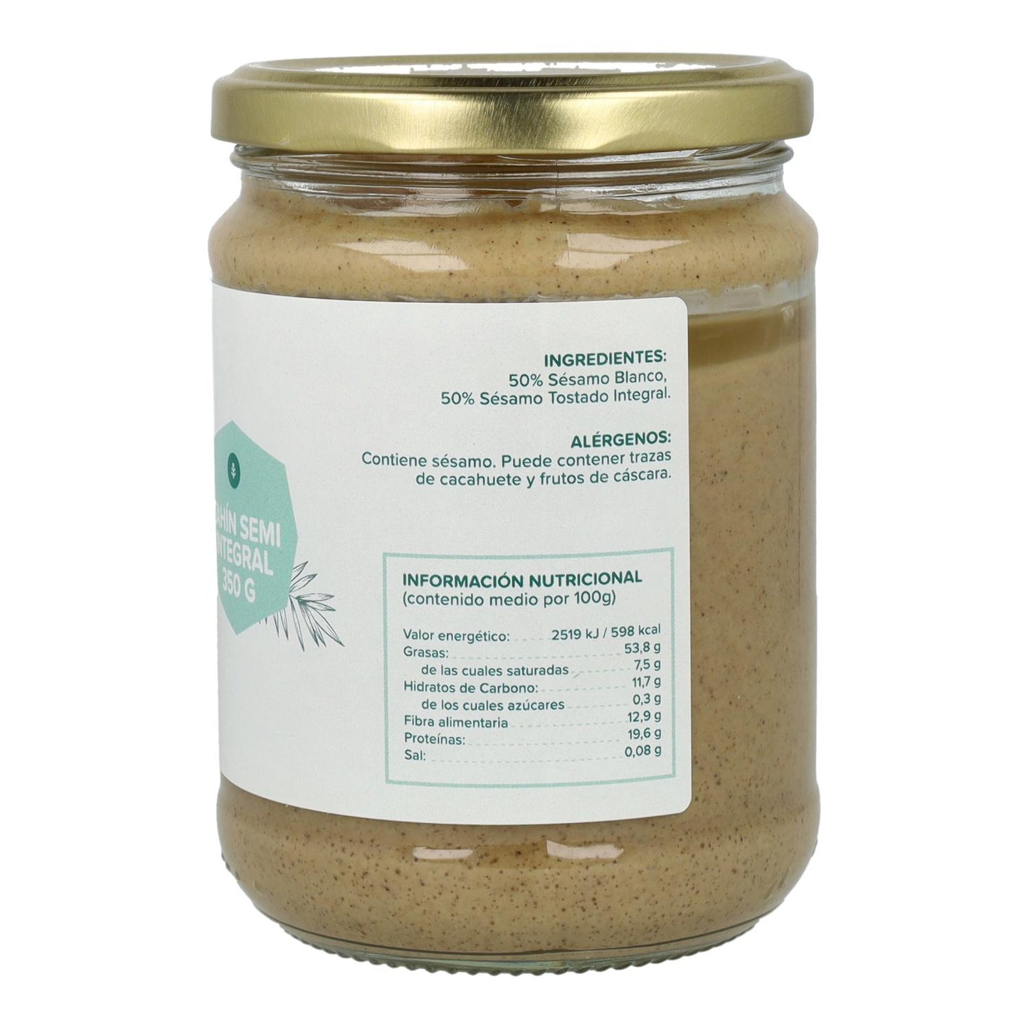 Pack 6x Tahín Semi Integral ECO Planeta Huerto 700 g