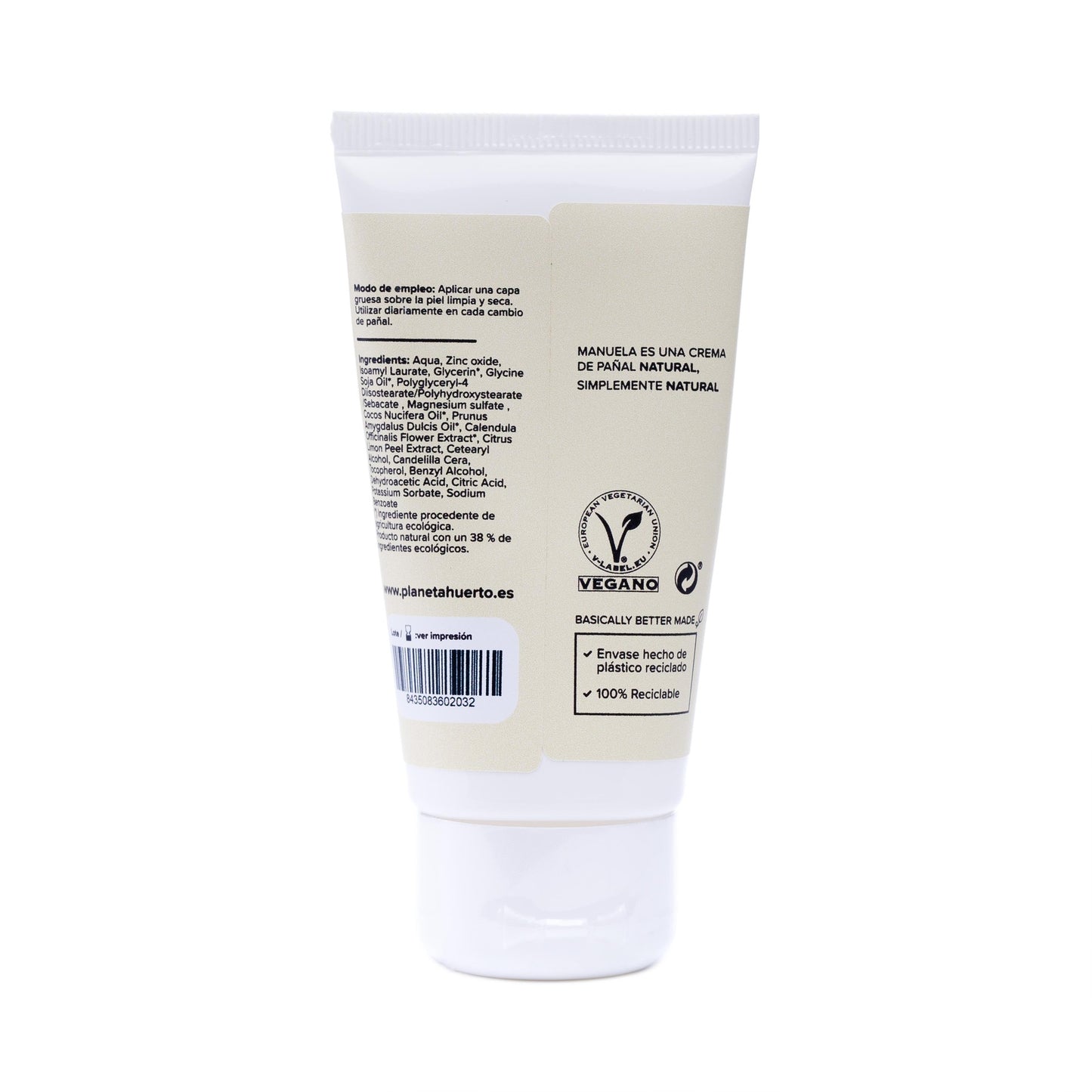 Manuela calendula luiercrème Planeta Huerto 50 ml