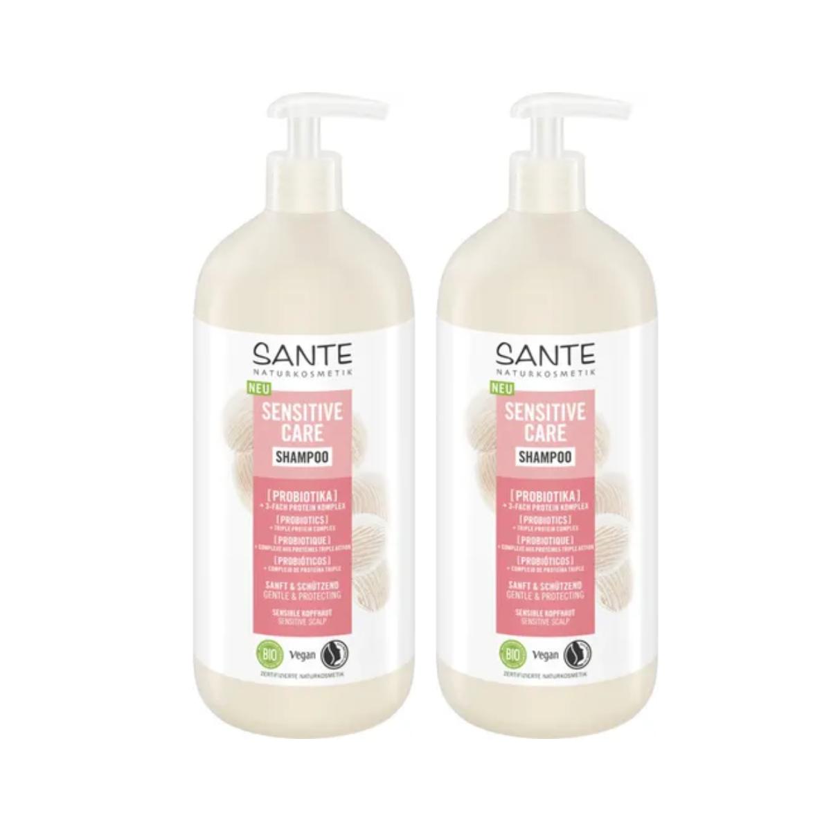 Pack of 2 Sante Sensitive Probiotic Care Shampoo 950 ml