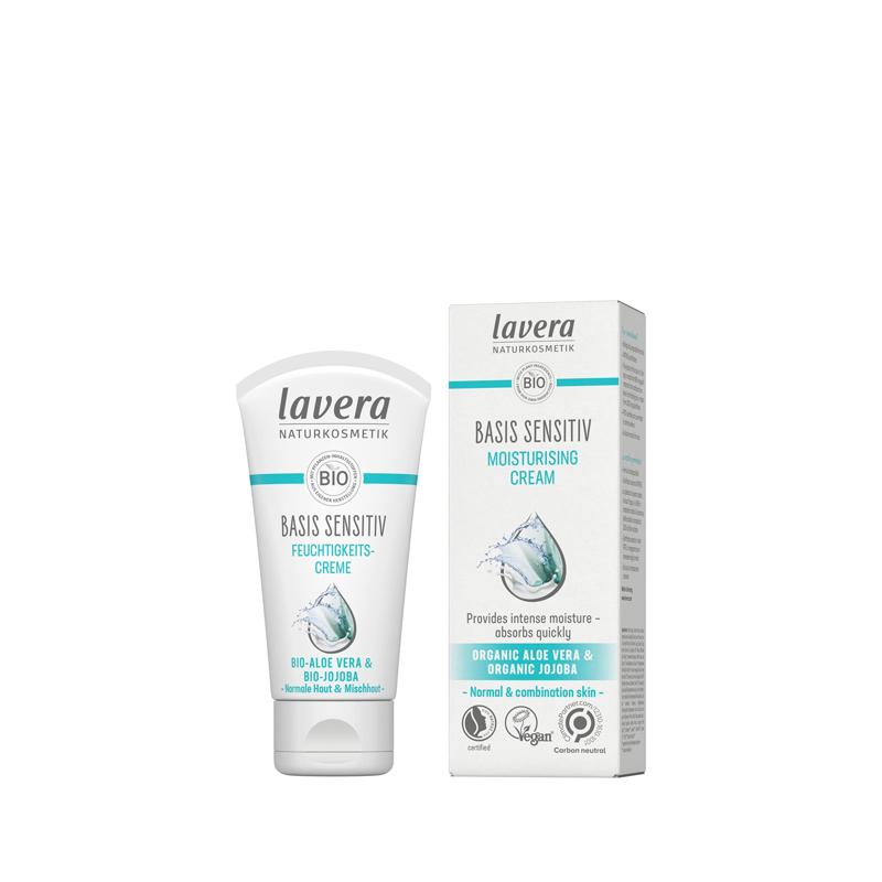 Feuchtigkeitsspendende Tagescreme Basis Sensitiv, Lavera 50 ml