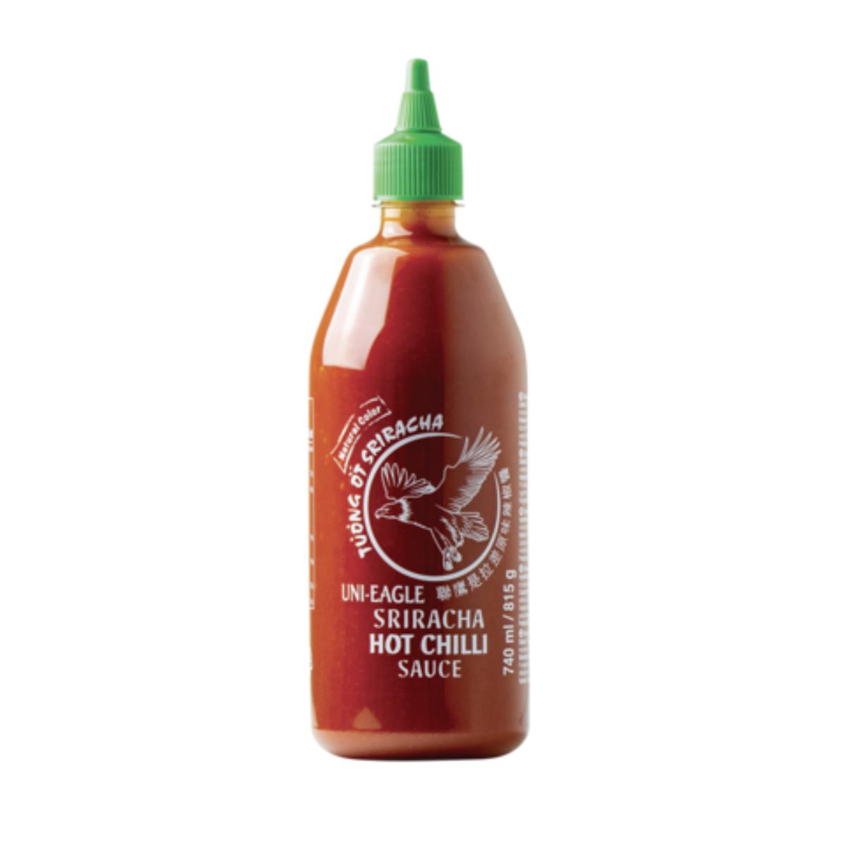 Tradycyjny sos chili Sriracha bez glutaminianu sodu Uni-Eagle 815 g – pikantny, kremowy, w stylu tajskim
