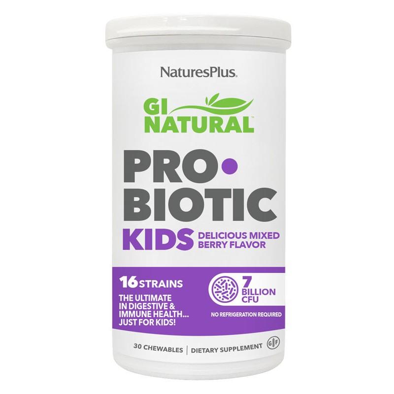 Natuurlijk probioticum Gi voor kinderen Nature's Plus 30 tabletten
