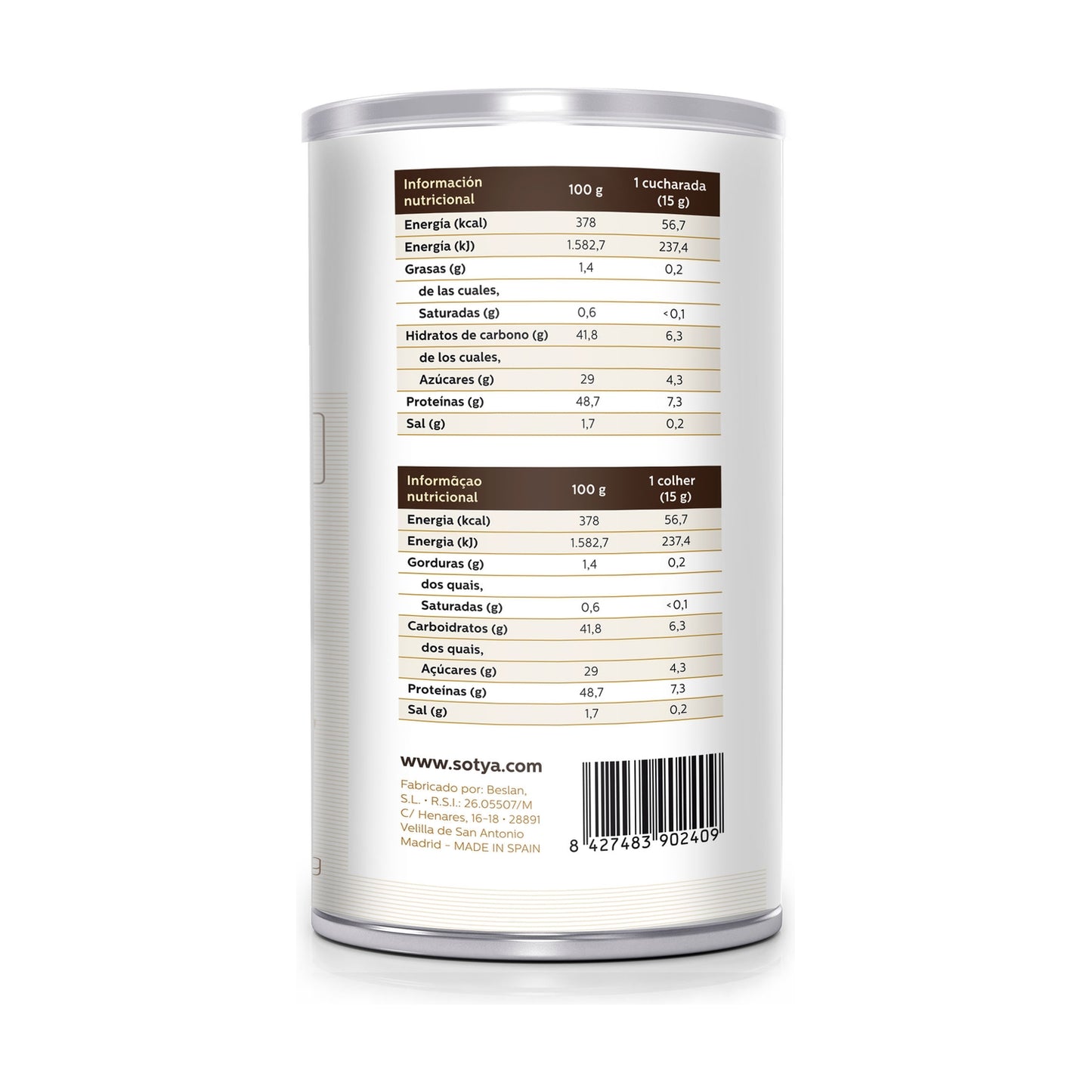 Sotya Soy Drink Powder 550 g