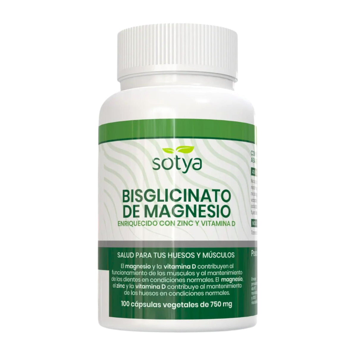 Bisglycinate de magnésium, Sotya, 100 gélules