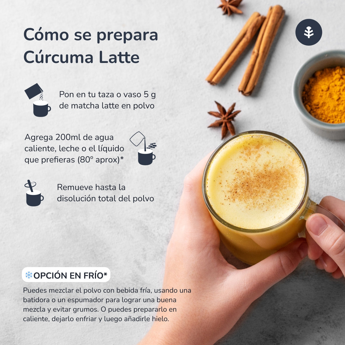 Gurkmeja Latte ECO Planet Garden 200 g