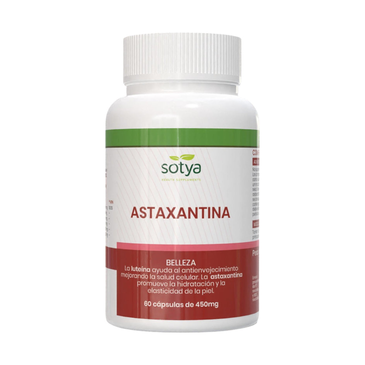 Astaxanthine, Sotya, 60 gélules