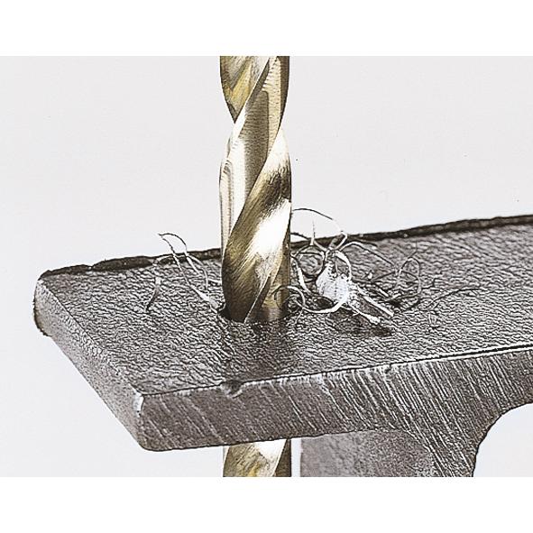 HSS spiral drill bits with round shank for metal, Wolfcraft Ø 6.0 mm