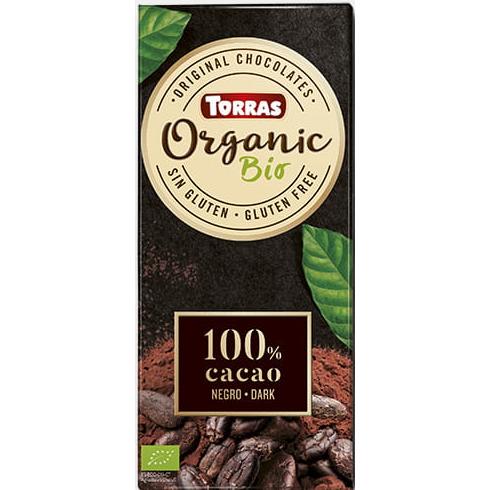 Czekolada gorzka 100% Bio Vegano Torras 100 g