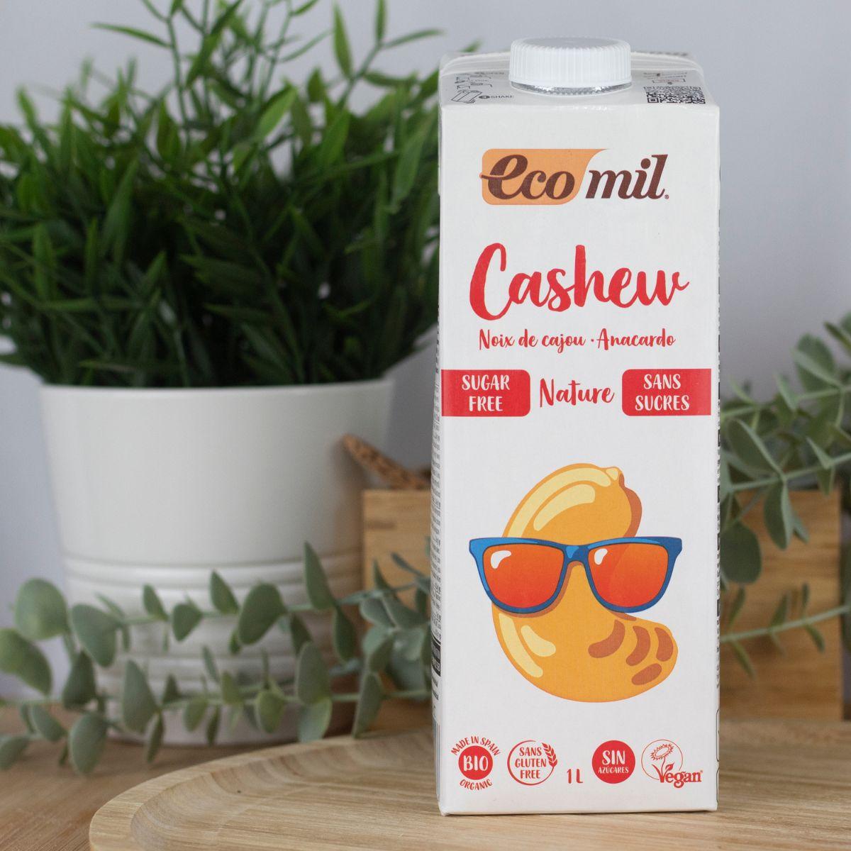 Napój roślinny z orzechów nerkowca (Cashew) Nature Bio Ecomil 1 l