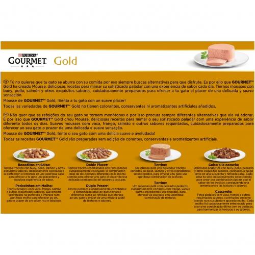 GOURMET GOLD Mousse Assortment Multipack (12 x 85 g)