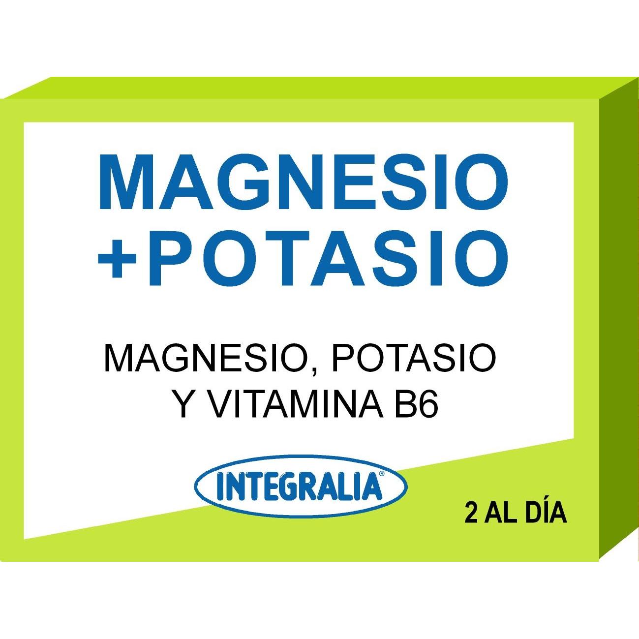 Magnez + potas + witamina B6 Integralia 60 kapsułek