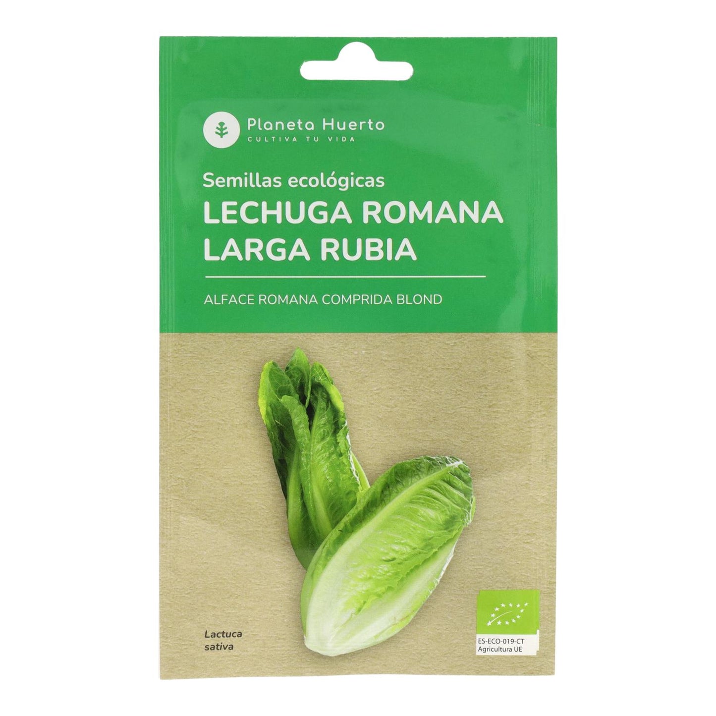 Organic romaine lettuce seeds Planeta Huerto