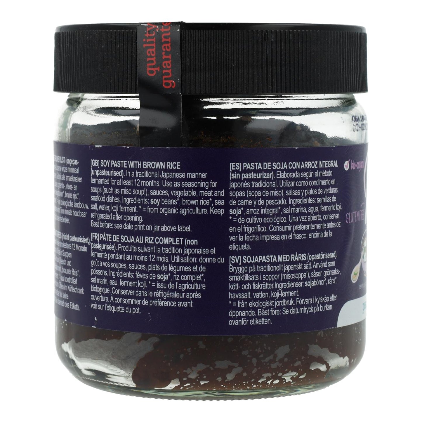 Miso bio Genmai non pasteurisé Terrasana, 350 g