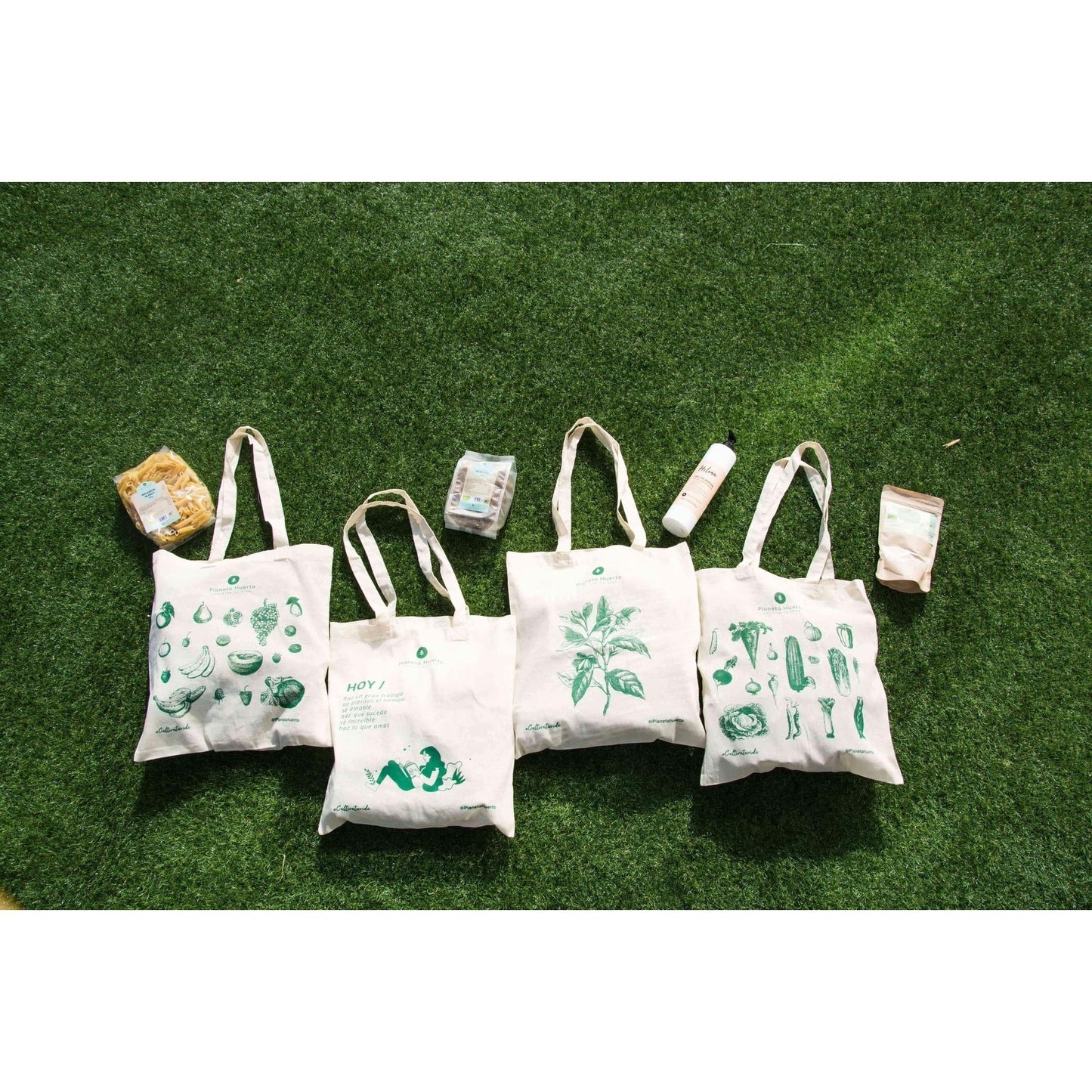 Planeta Huerto Women's Design Fabric Bag 40 cm x 40 cm