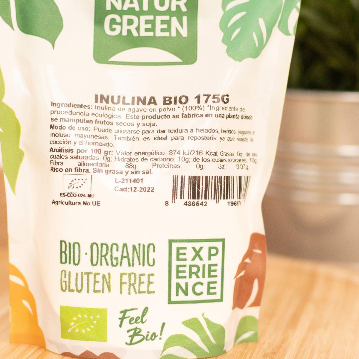 Organic Inulin NaturGreen 175 g