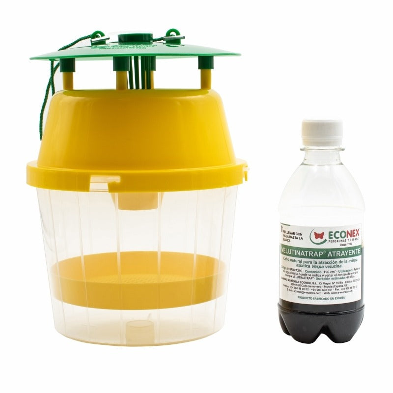 Kit Velutinatrap Appât + Piège pour guêpes asiatiques velutina 2 unités