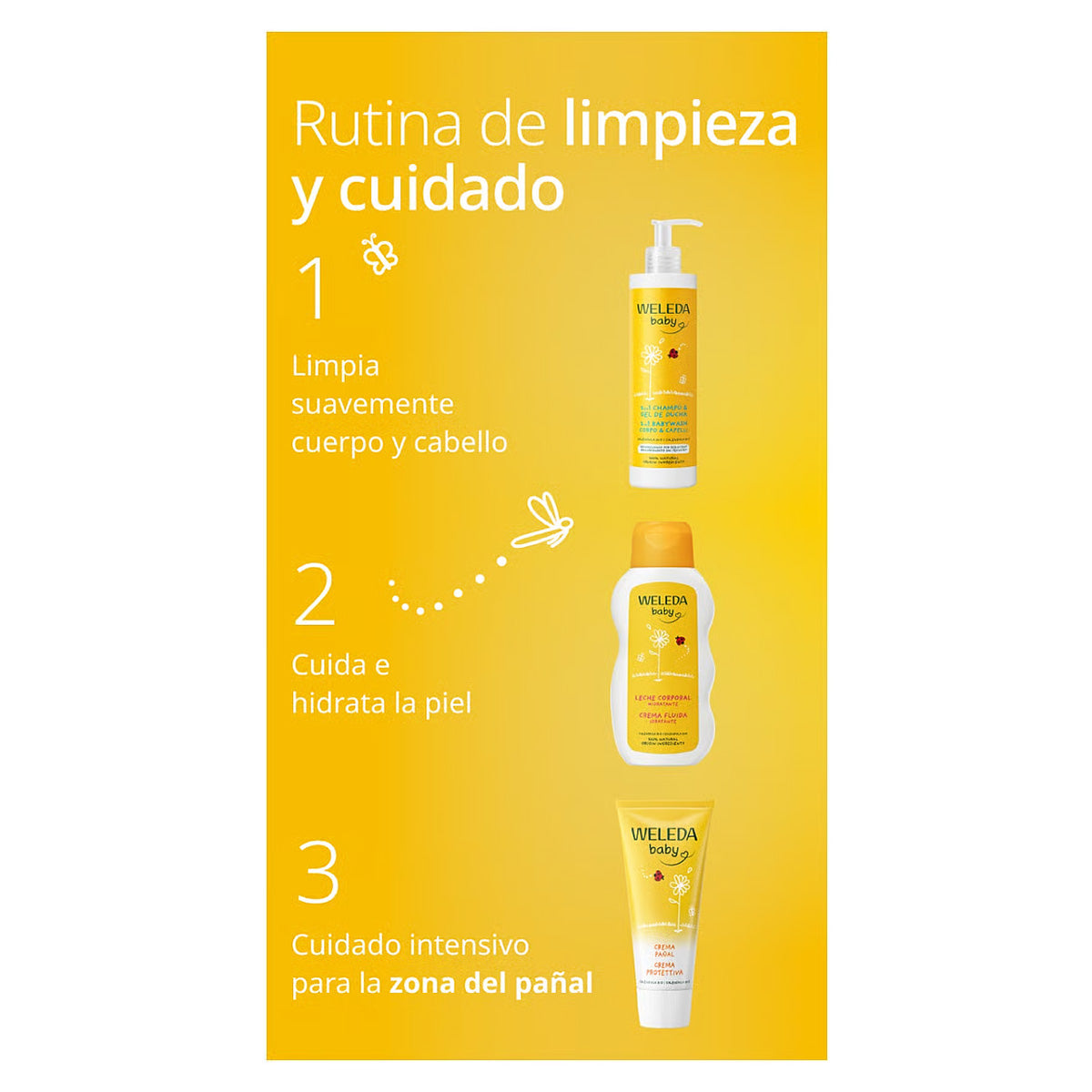 Körpermilch mit Ringelblume Weleda, 200 ml