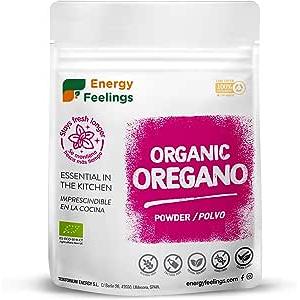 Ekologisk oregano i pulverform Doypack 200 g