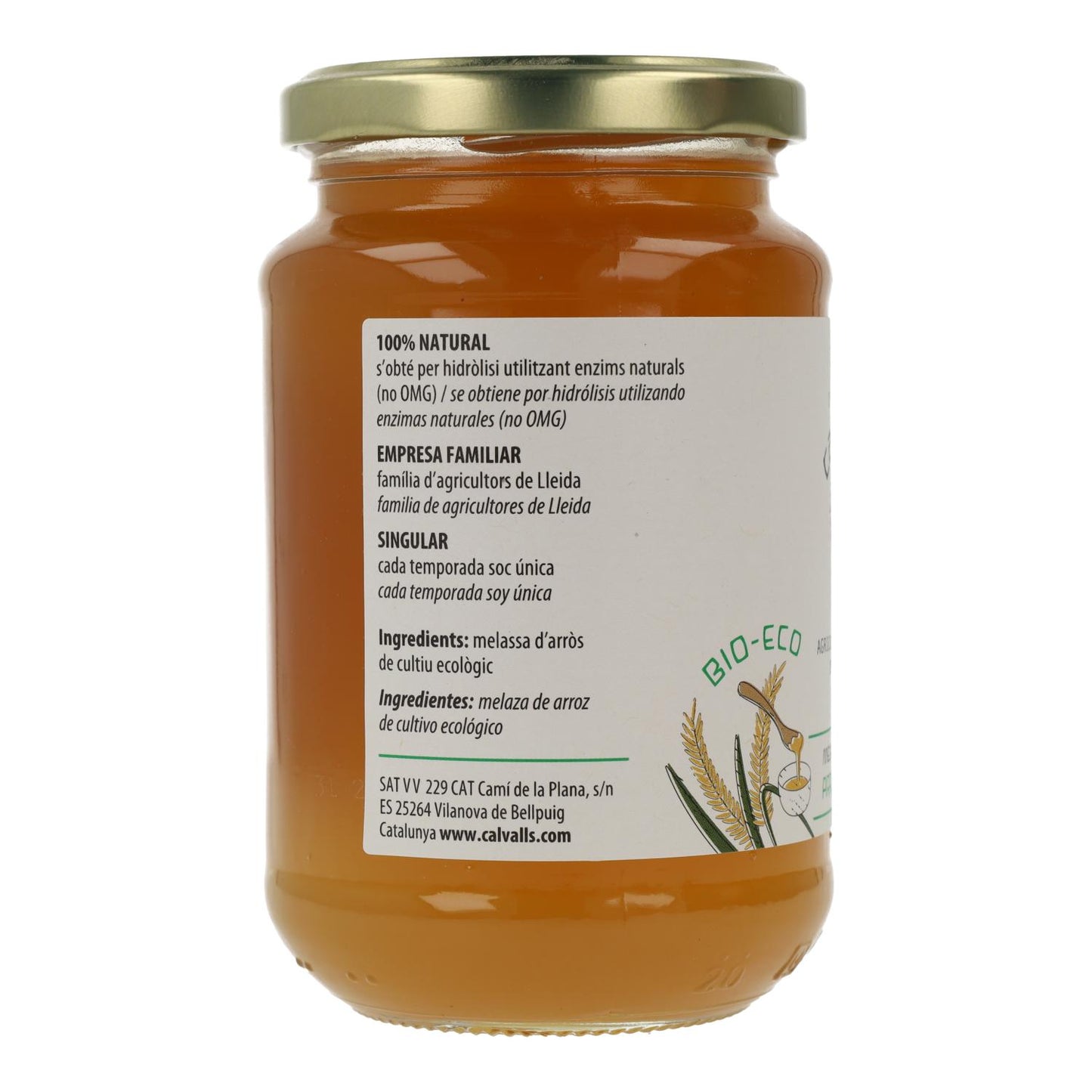 Melasa ryżowa Cal Valls 450 g