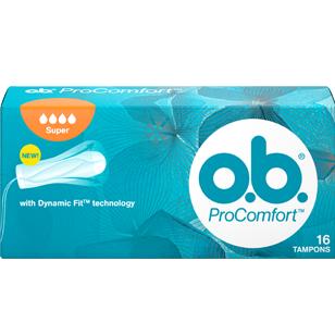 O.B. Tampons ProComfort Super 16 stuks
