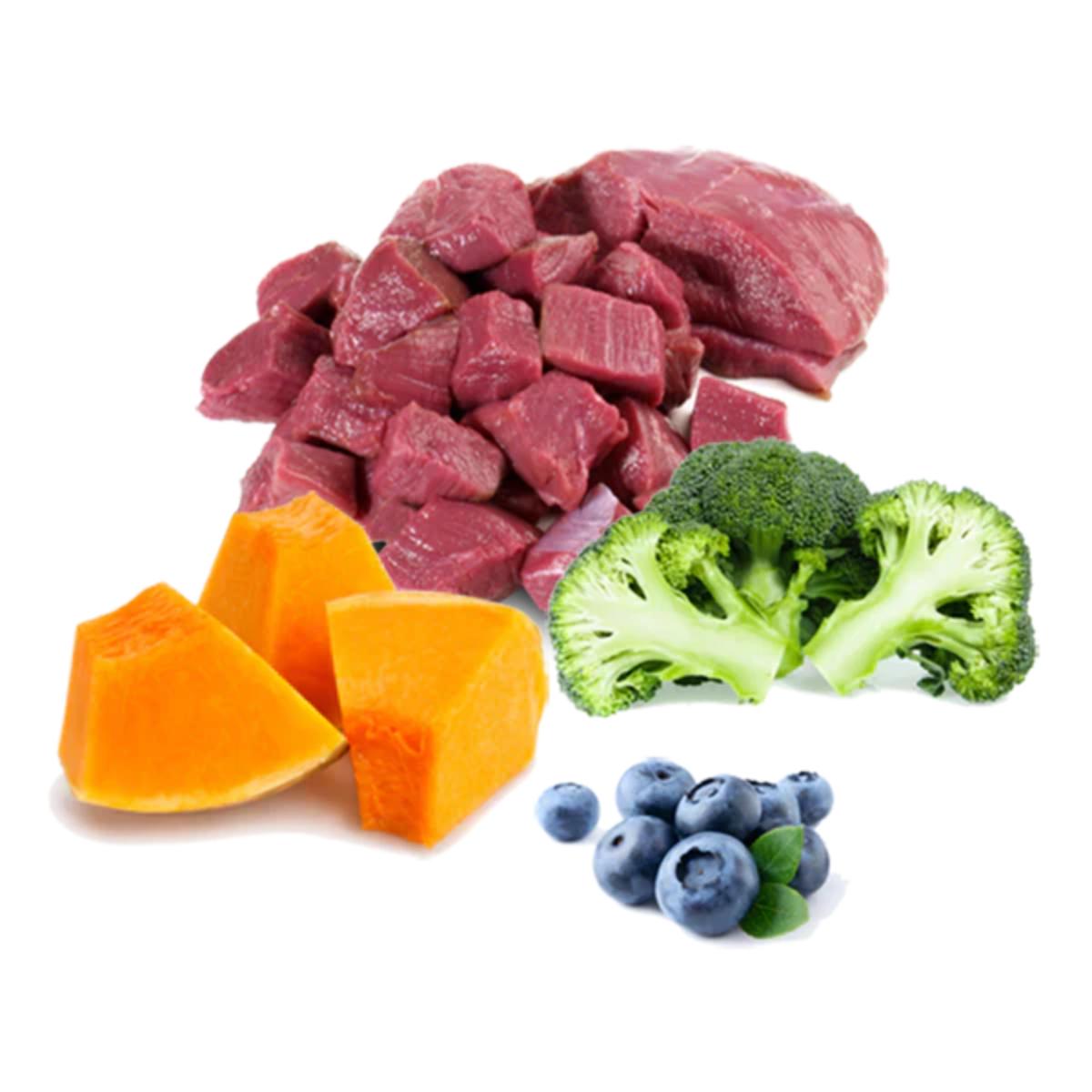 Barf-Nassfutter für Hunde Ambrosia aus Hirschfleisch Puromenu 400 g