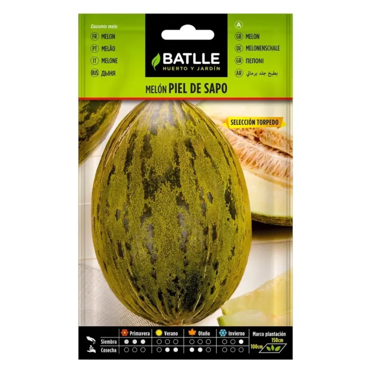 Nasiona melona Piel de sapo sel. Torpedo Batlle