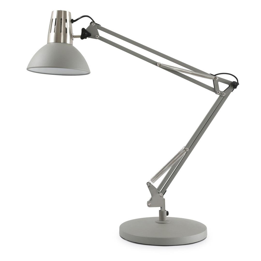 Lampa kinkietowa Dinka E27 szara