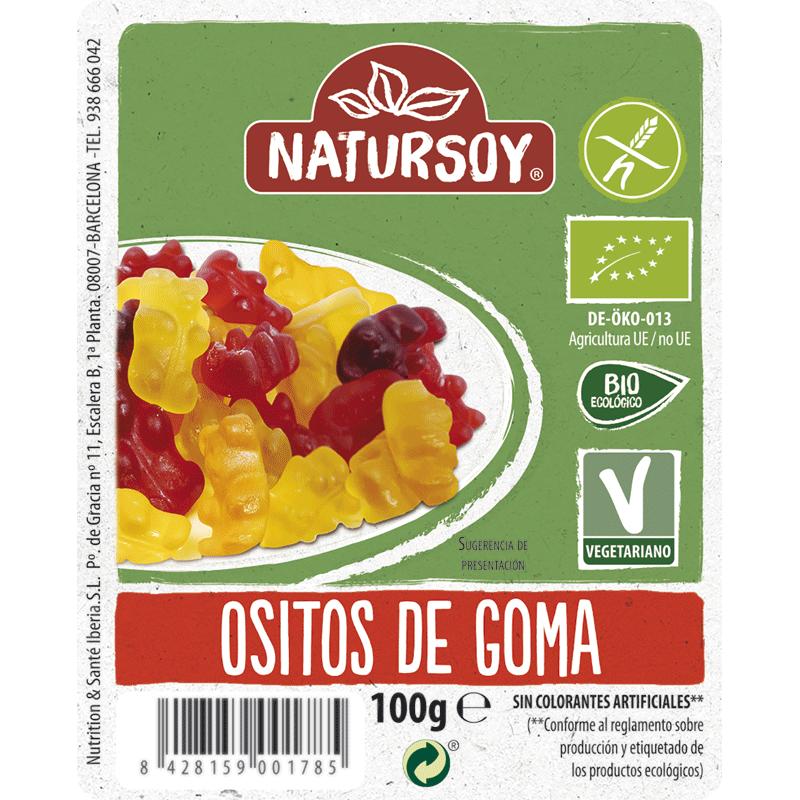 Gummibjörnar ECO Natursoy 100 g