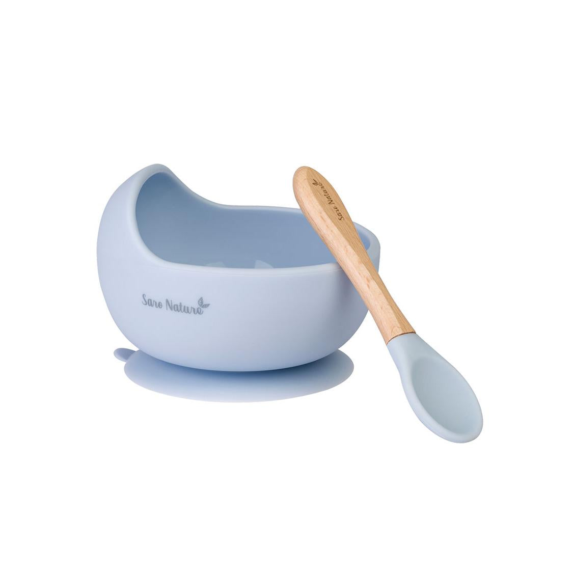 Wave-voedingsset met zuignap Saro Baby Rosa