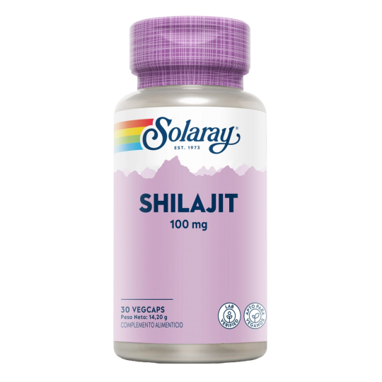 Shilajit 100 mg, Solaray, 30 pflanzliche Kapseln