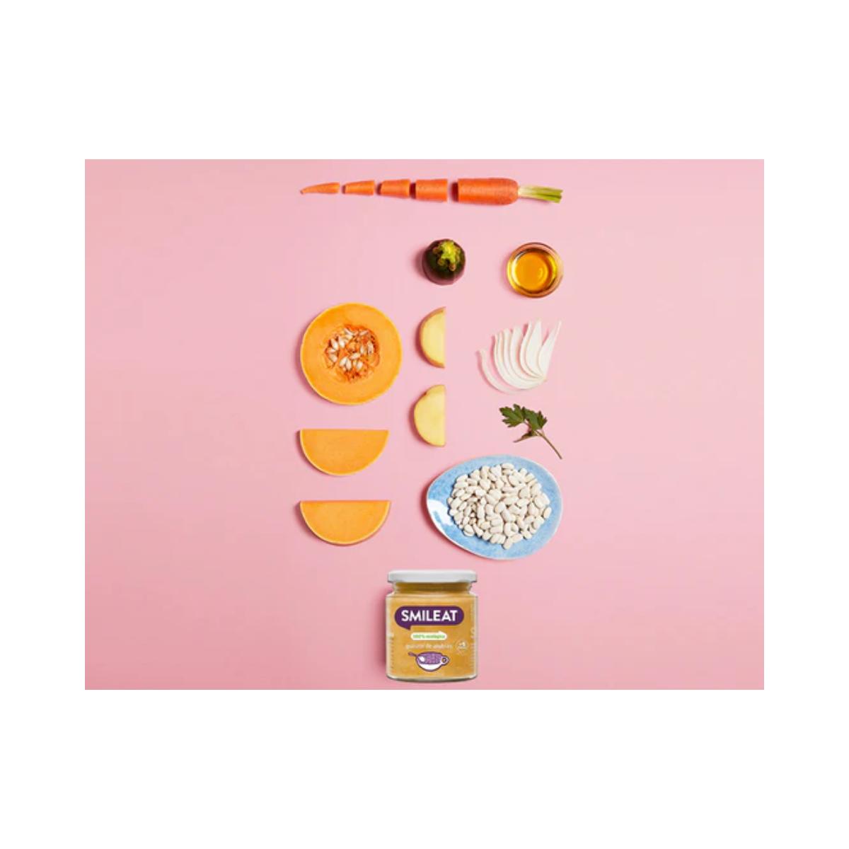 12er-Pack BIO-Glas Smileat Bohnen-Eintopf, 230 g