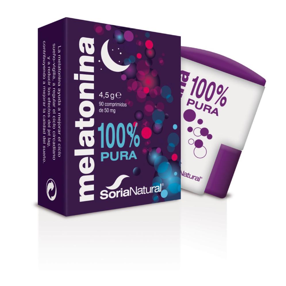 Melatonina 100% czysta Soria Natural 90 tabletek
